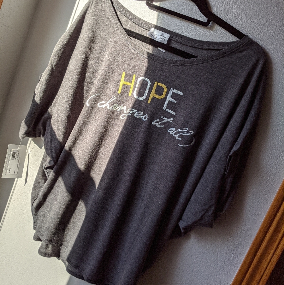 NWT HOPE T- Shirt Sz L